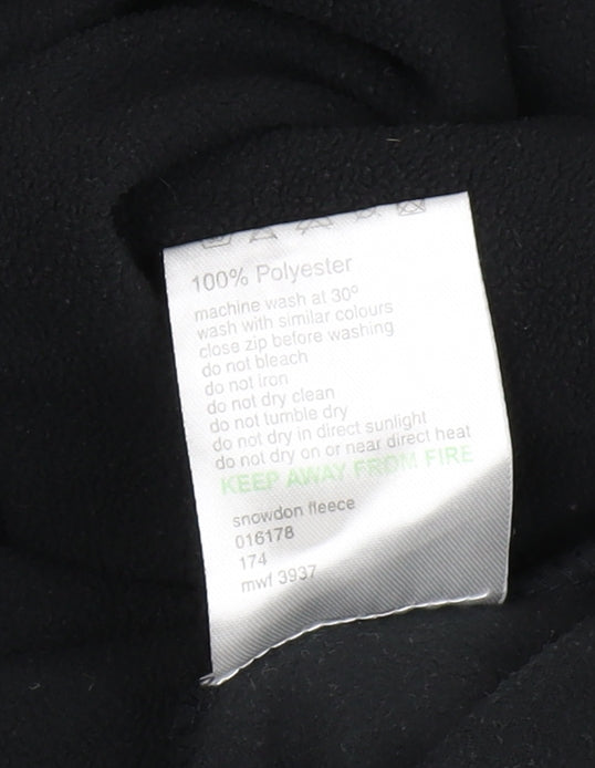 Mountainlife Men's Black Pullover Fleece Sweatshirt M