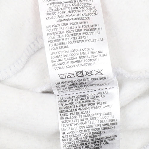 Slazenger Women's Grey Full Zip Hoodie Size 10