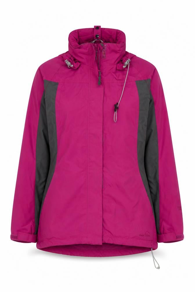 Front view of Peter Storm Women's Pink Parka Jacket, size 10