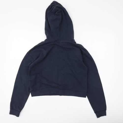 Jack Wills Women's Blue Pullover Hoodie, Size 6