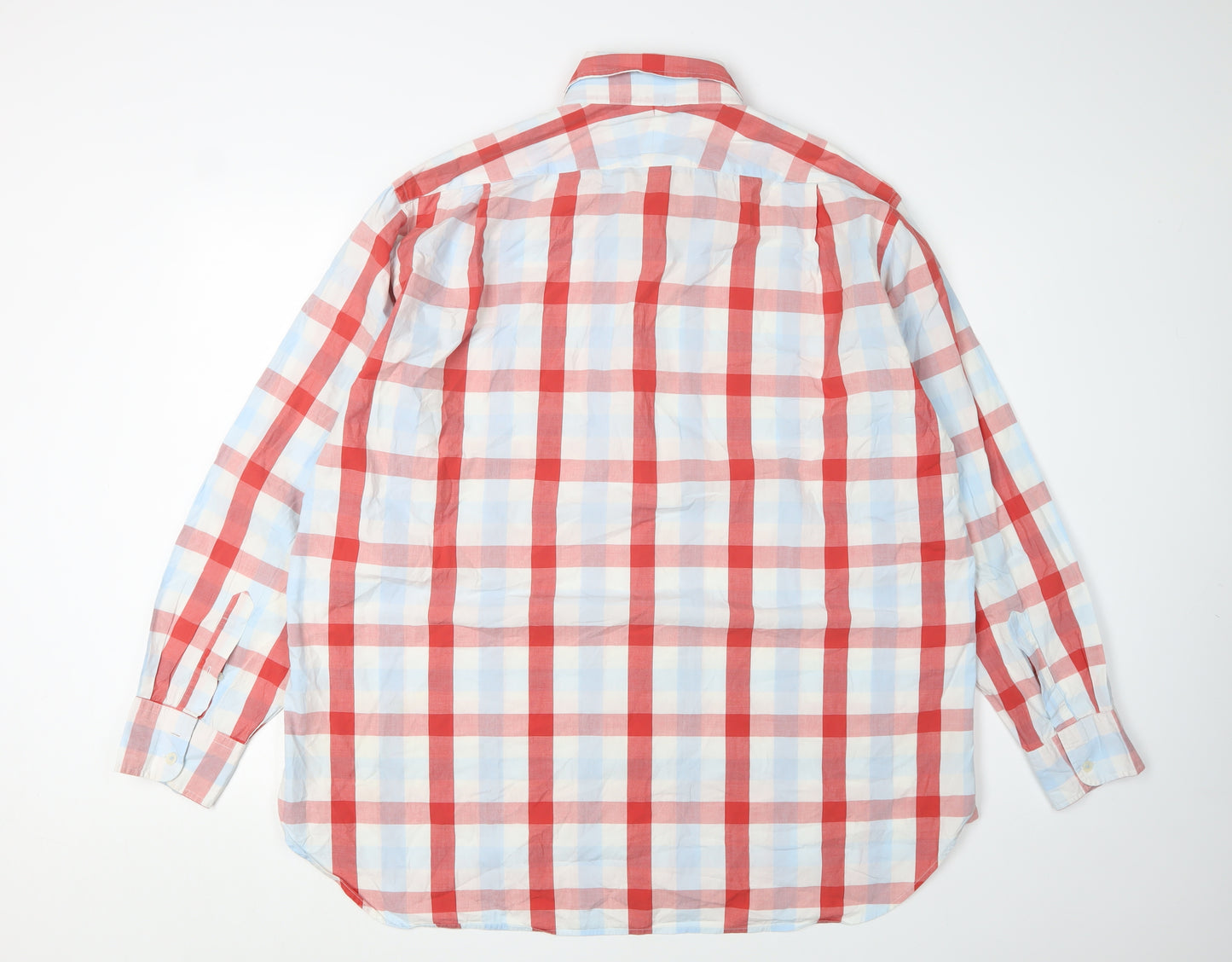 Boden Men's Multicoloured Check Classic Fit Shirt