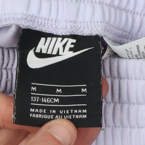 Nike Girls White Jogger Trousers M