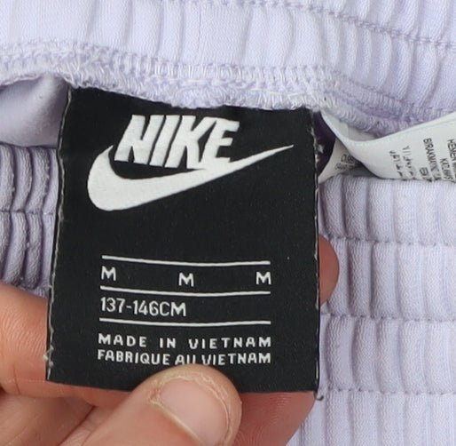 Nike Girls White Jogger Trousers M