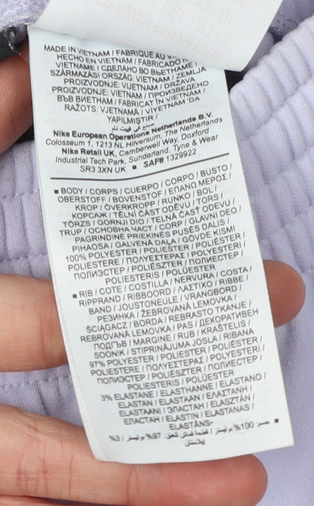 Nike Girls White Jogger Trousers M