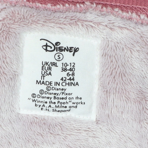 Disney Women's Pink Sequin Crew Neck Pyjama Top 10-12