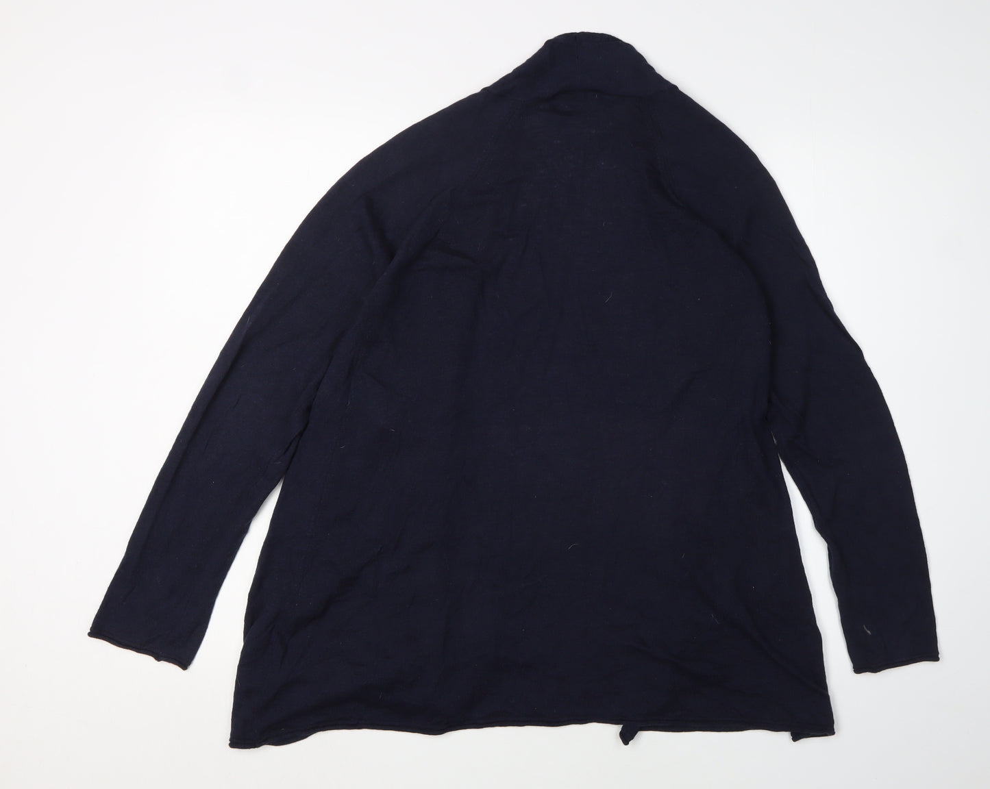 Benetton Women's Blue Cardigan, Size S, Casual