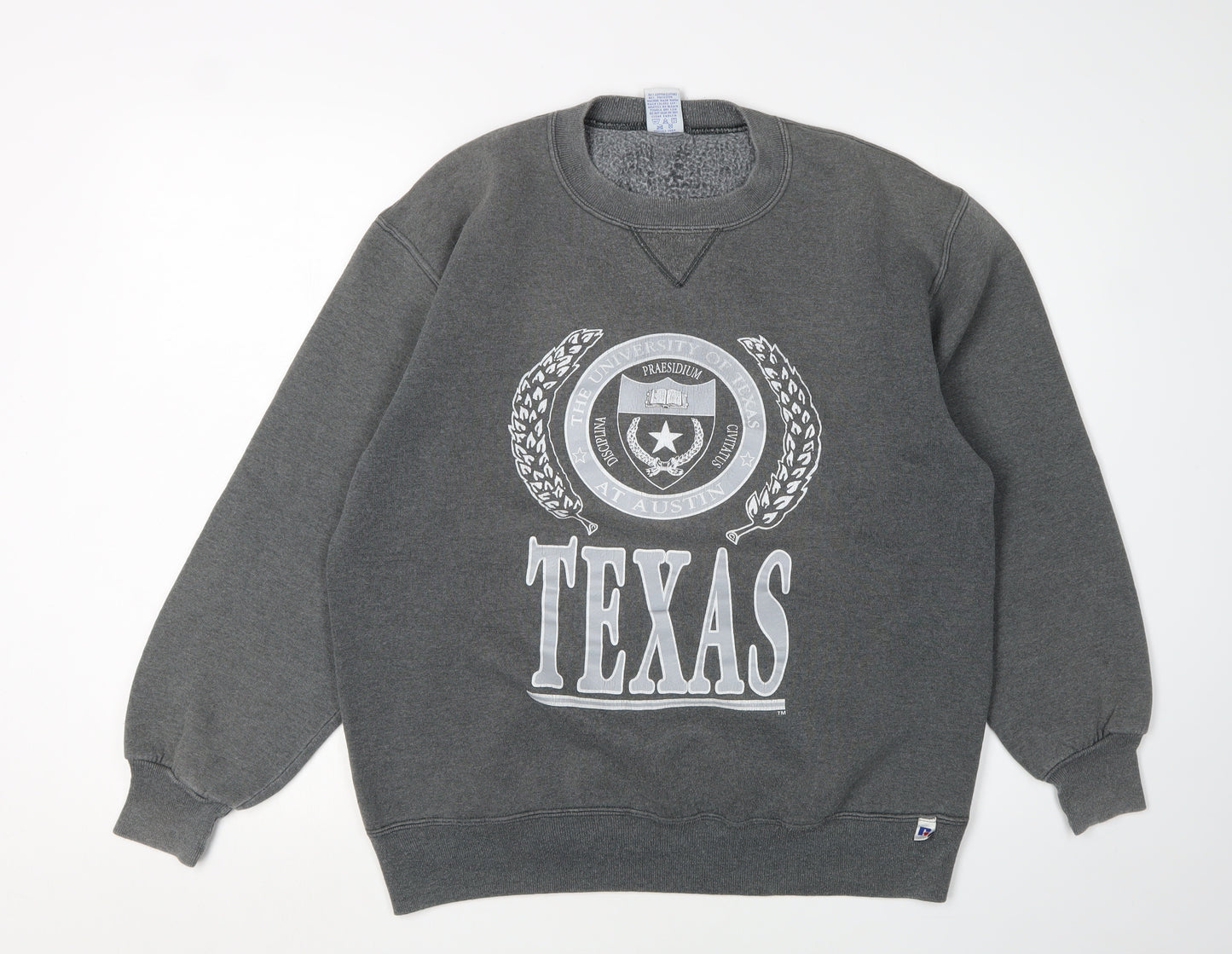 Russell Athletic Unisex Grey Sweatshirt Size L