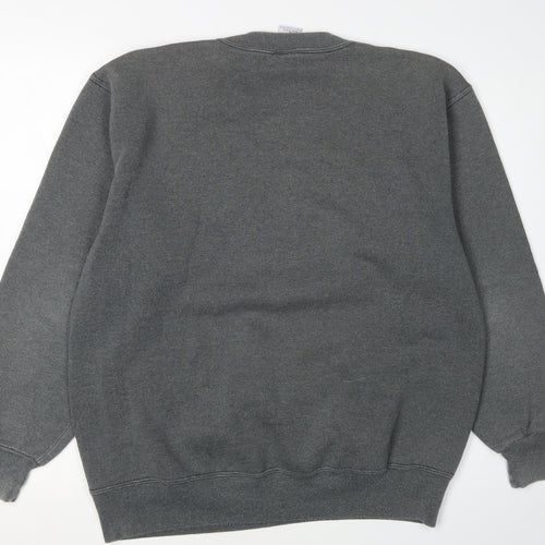 Russell Athletic Unisex Grey Sweatshirt Size L