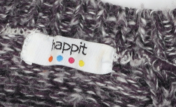 Happit Women's Grey Pullover Jumper, Size XL