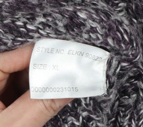 Happit Women's Grey Pullover Jumper, Size XL