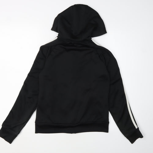 Adidas Unisex Black Full Zip Hoodie S