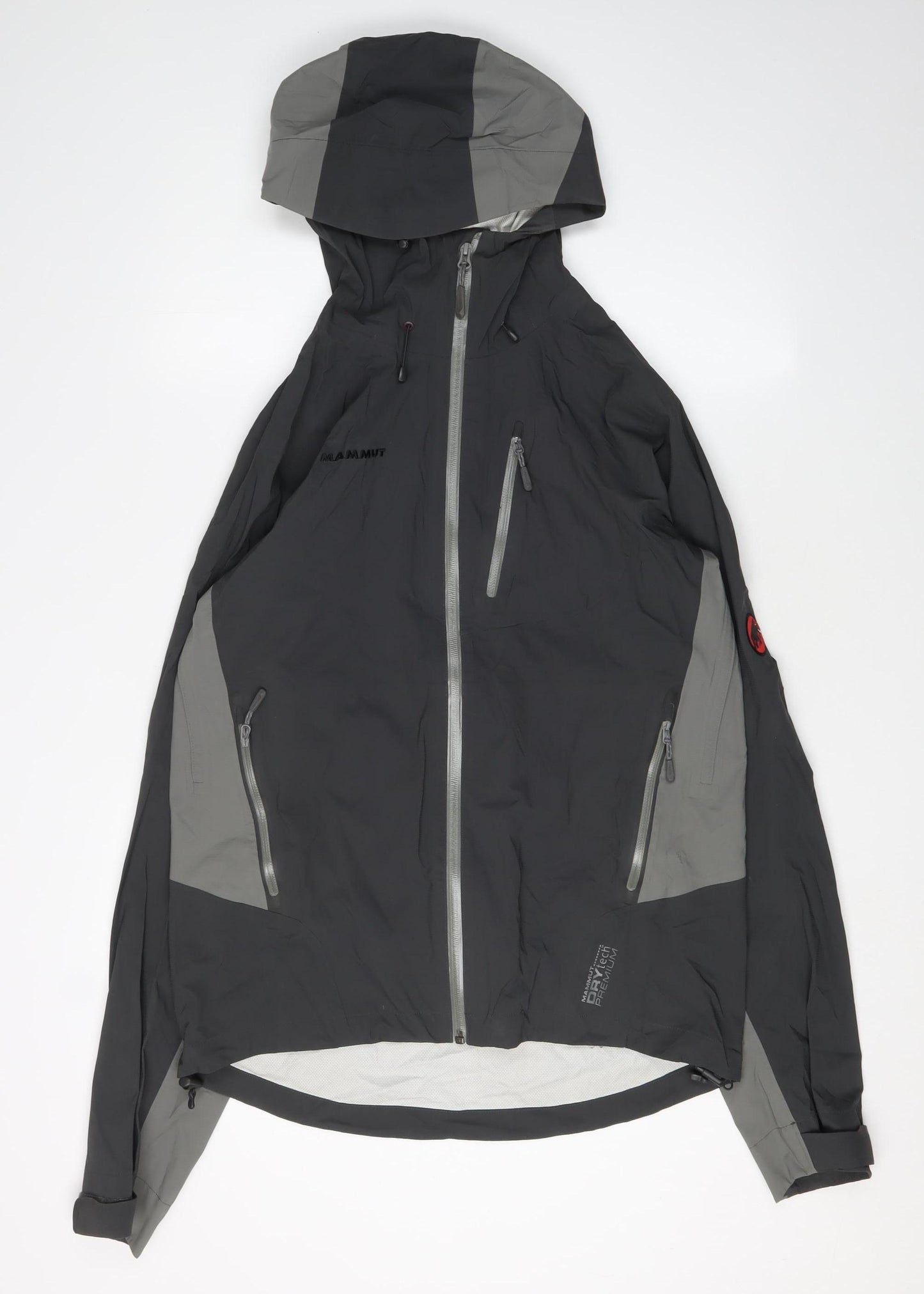 Mammut Men's Black Rain Coat Jacket M Regular