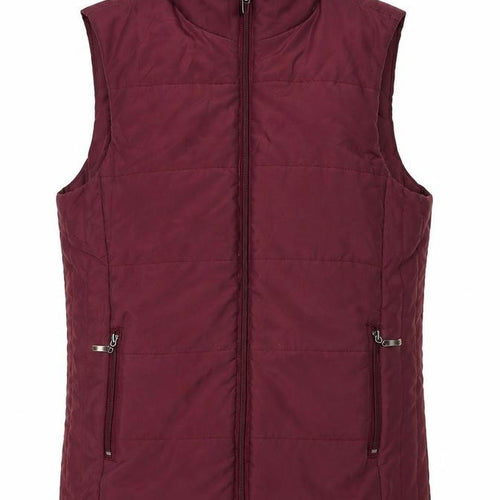 TIGI Wear Women's Red Sleeveless Waistcoat Size 12