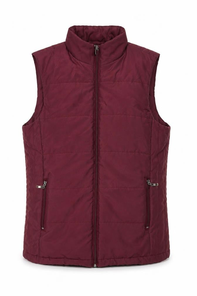 TIGI Wear Women's Red Sleeveless Waistcoat Size 12