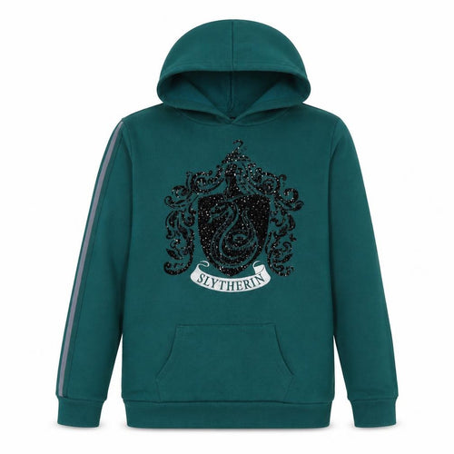 Harry Potter Girls Green Slytherin Hoodie 13-14 Years