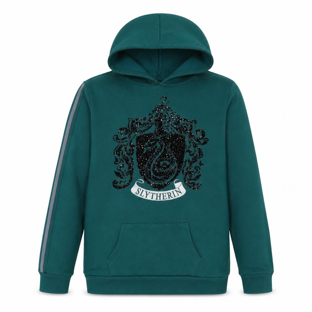 Harry Potter Girls Green Slytherin Hoodie 13-14 Years