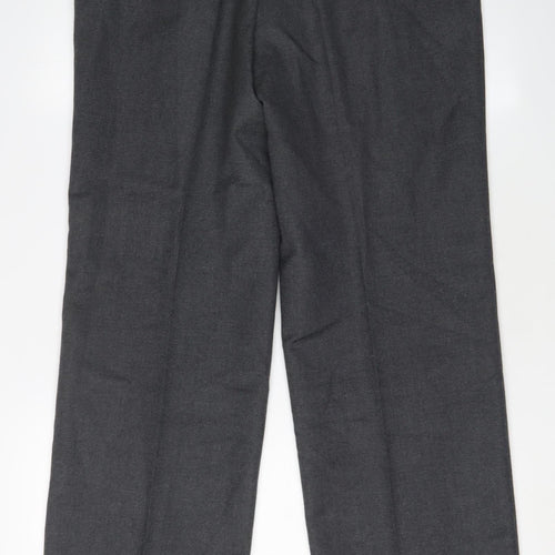 Beuny Men's Grey Dress Pants Size 34 Regular Fit