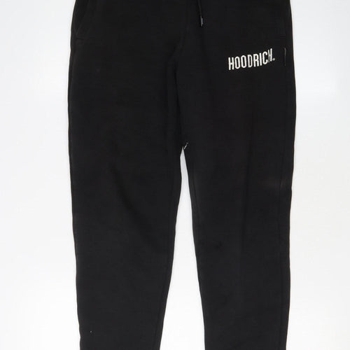 Hoodrich Mens Black Jogger Trousers, Size S