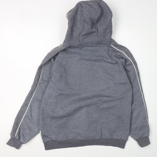 Holyfield Girls Blue Pullover Hoodie - 12-13 Years, Regular Fit