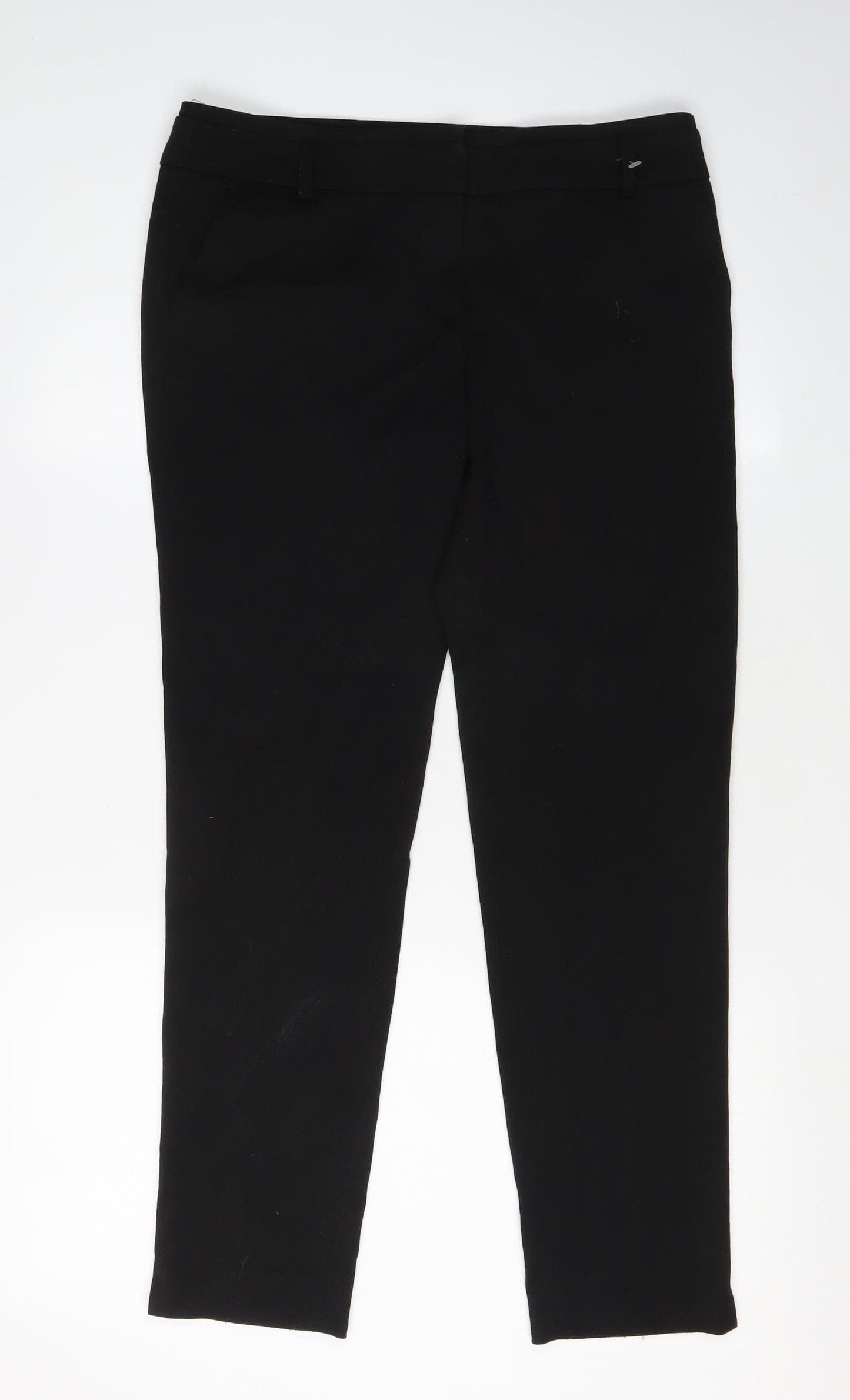 Warehouse Women's Black Straight Trousers Size 12