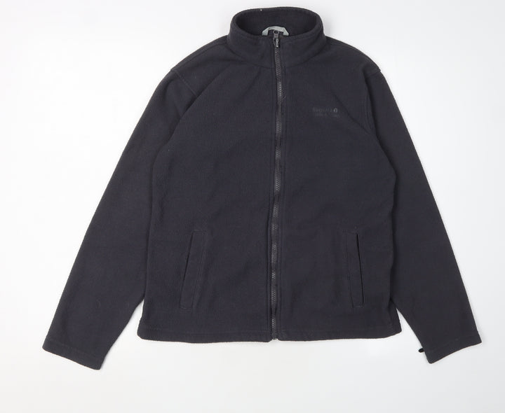 Regatta Boys Black Fleece Jacket, Size 12, Autumn Essential