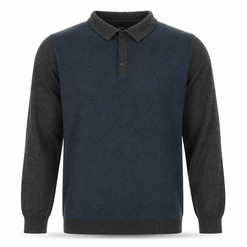 Burton Menswear Men's Grey Henley Jumper Size M