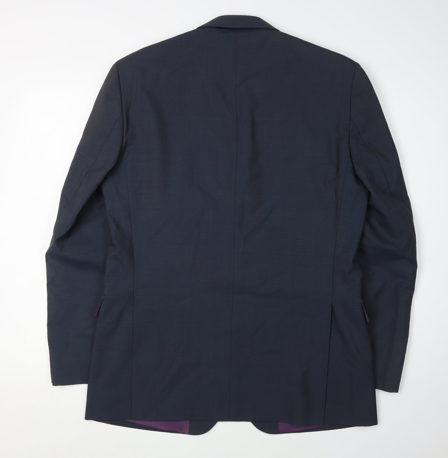 Paul Costelloe Men's Black Wool Blazer Size 40R