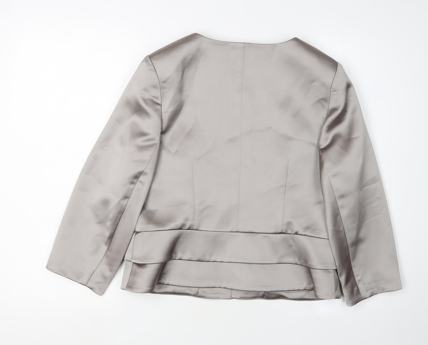 Kaliko Women's Grey Blazer, Size 14, Regular Fit