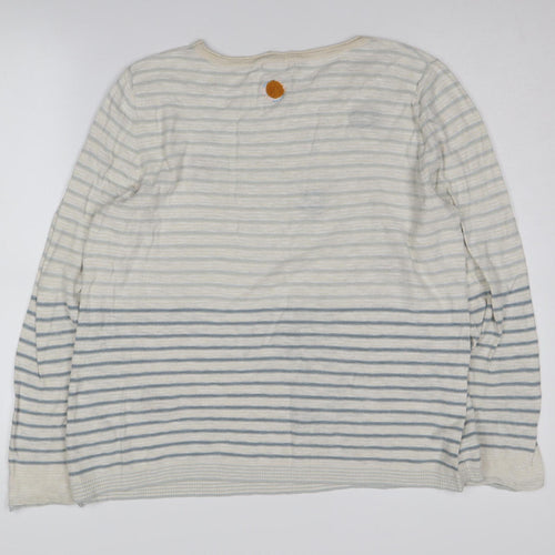 Write Stuff Women’s Multicoloured Striped Jumper, Size 14