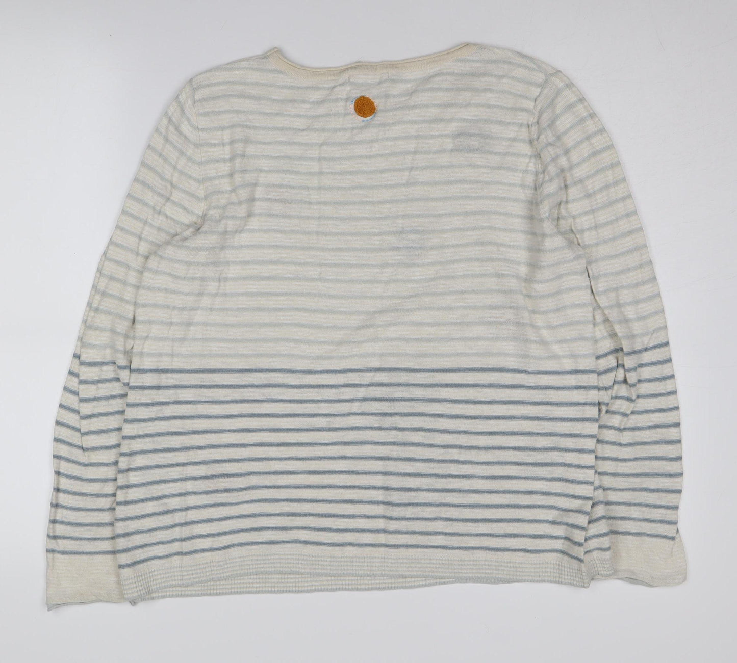 Write Stuff Women’s Multicoloured Striped Jumper, Size 14