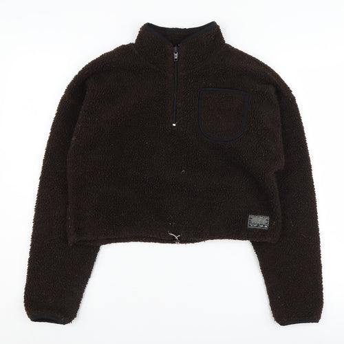 Urban Outfitters Women's Brown XS Fleece Sweatshirt