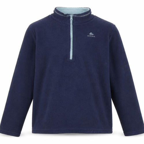 Decathlon Boys Blue 1/2 Zip Fleece Sweatshirt 14-15 Years