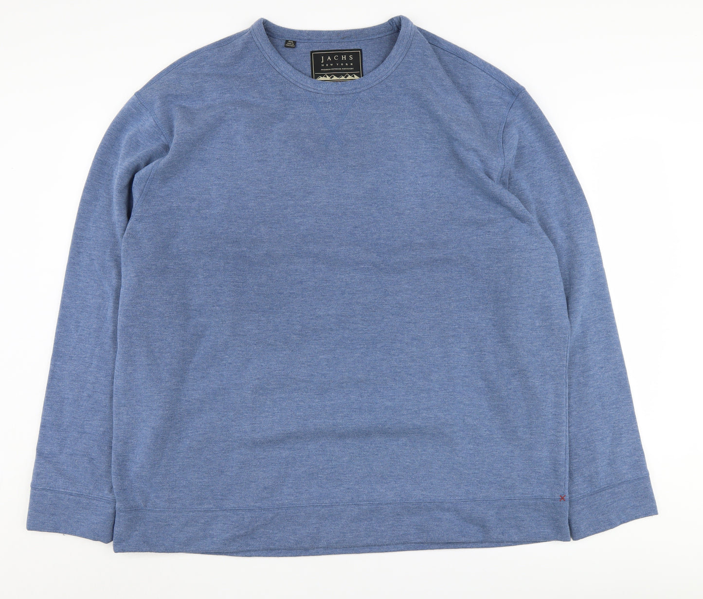 JACHS Men's Blue Pullover Sweatshirt 2XL - Comfortable Fit