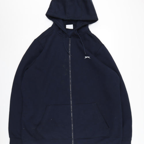 Slazenger Men's Blue Full Zip Hoodie 3XL