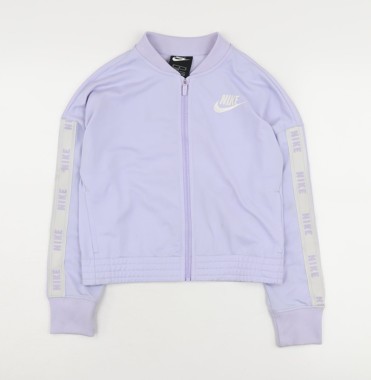 Nike Girls Purple Track Jacket Size 146