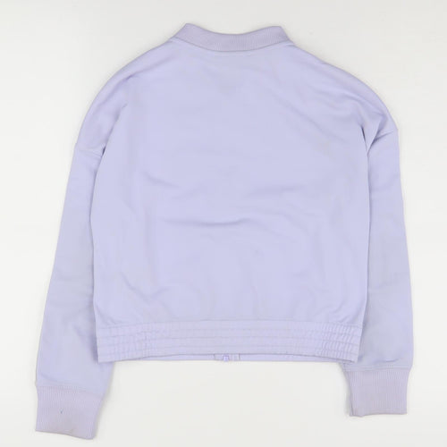 Nike Girls Purple Track Jacket Size 146