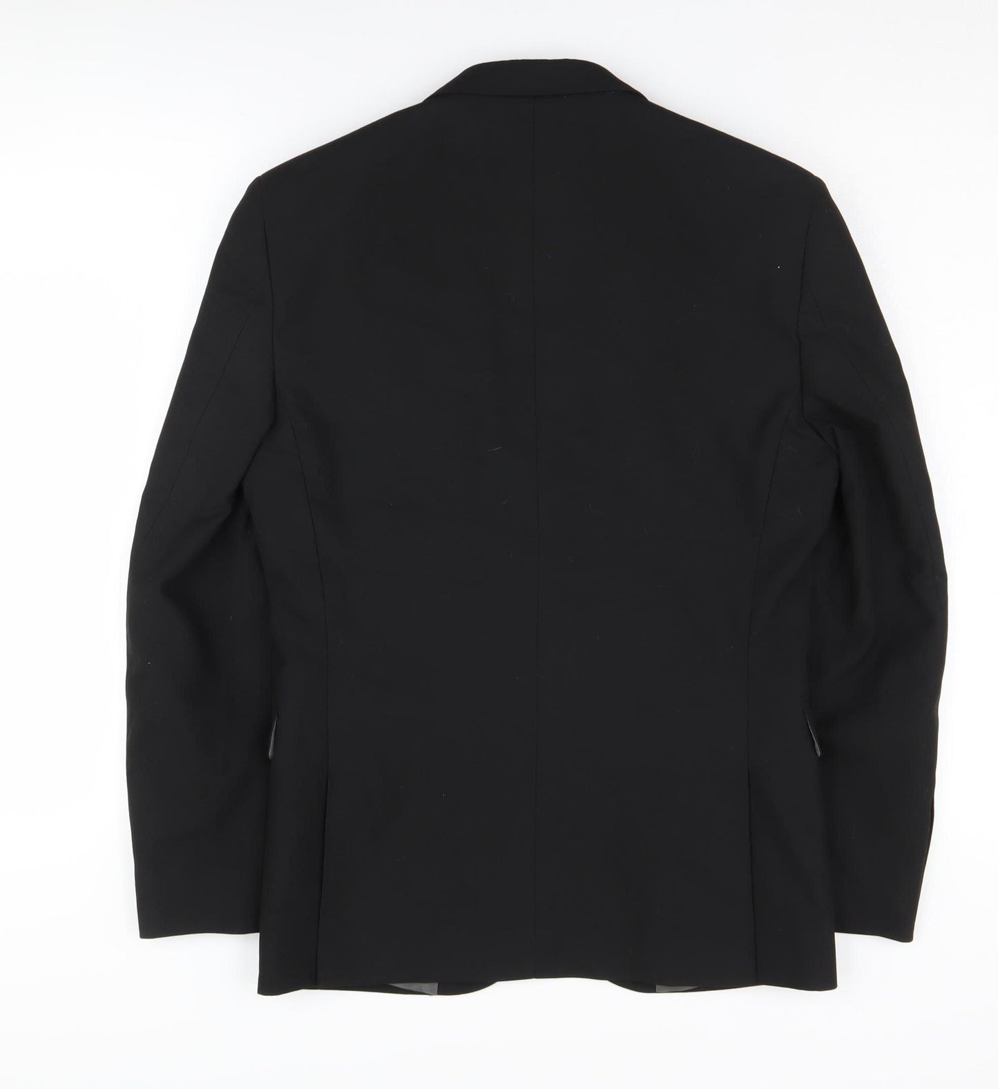 Next Men's Black Slim Fit Blazer, 36S, Classic