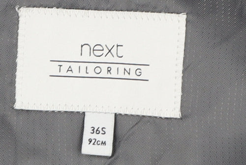 Next Men's Black Slim Fit Blazer, 36S, Classic