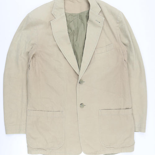 Marks & Spencer Beige Men's 42L Blazer Business Casual