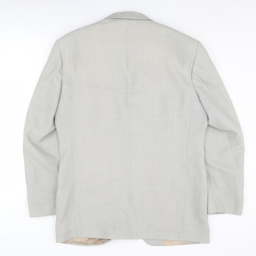 Marks and Spencer Men's Grey Wool Blazer 40R