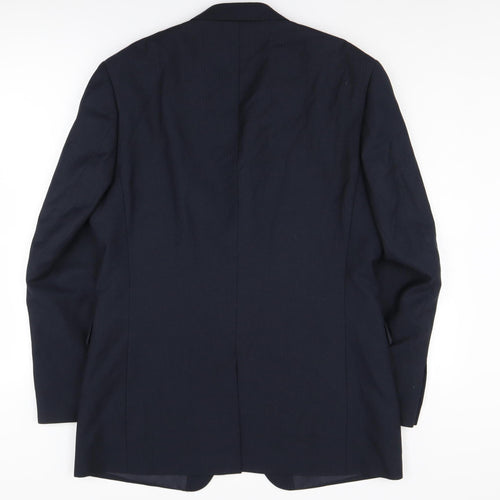 Burton Men's Blue Blazer, Size 40, Regular Fit