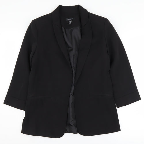 New Look Women's Black Blazer, L, Business Casual Essential