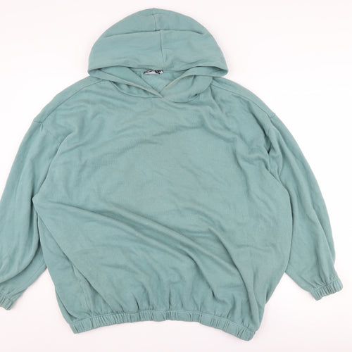 ASOS Design Women's Green Hoodie Size L Casual