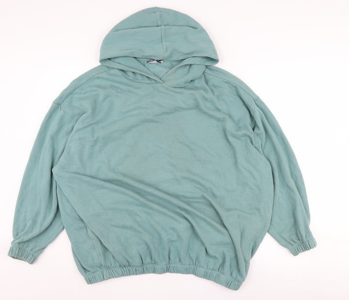 ASOS Design Women's Green Hoodie Size L Casual