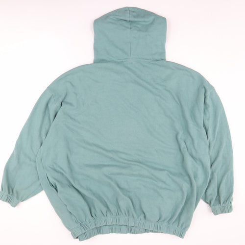 ASOS Design Women's Green Hoodie Size L Casual