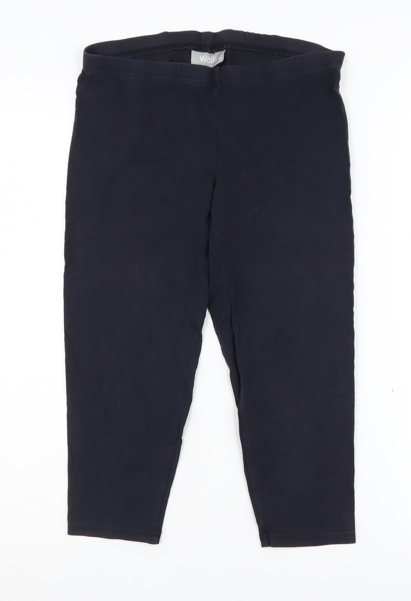 Wallis Women's Black Ankle Leggings Size 14