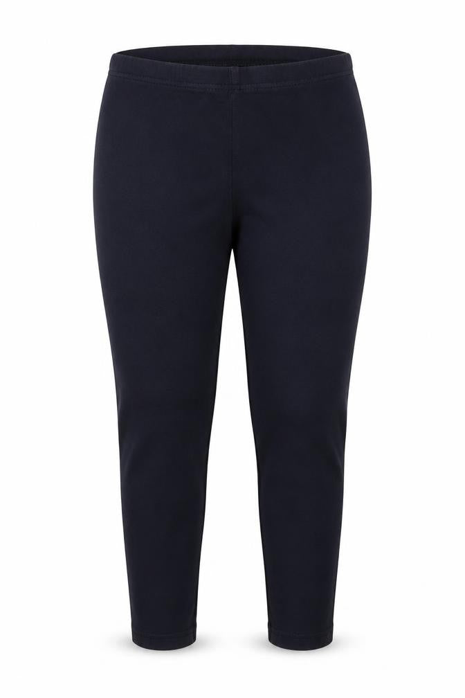 Front view of Wallis Women's Black Ankle Leggings, size 14