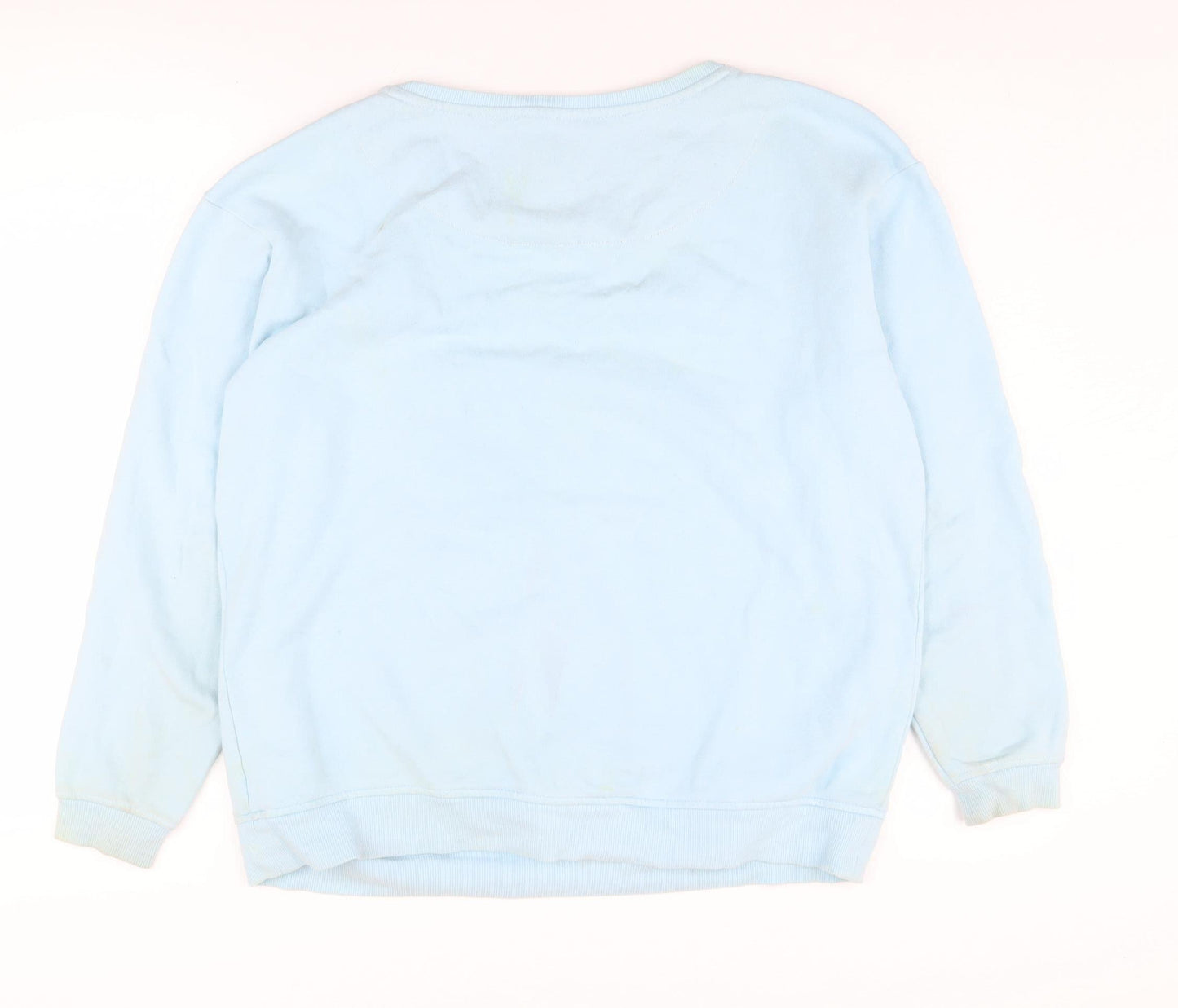 Next Women's Blue Penguin Nightshirt M Winter Fun