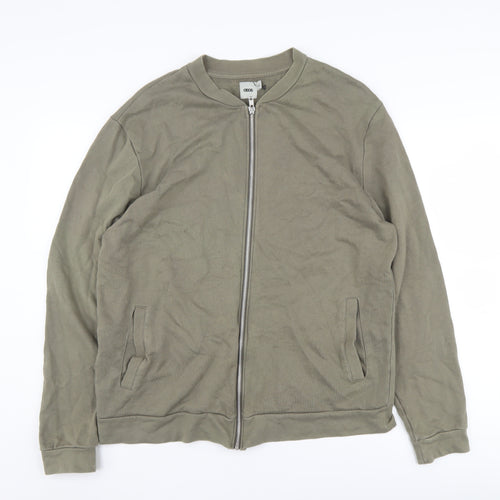 Asos Men’s Green Full Zip Sweatshirt L