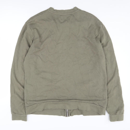 Asos Men’s Green Full Zip Sweatshirt L